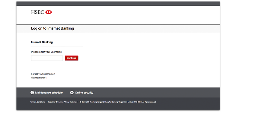 step 1 for log on screenshot on how to register