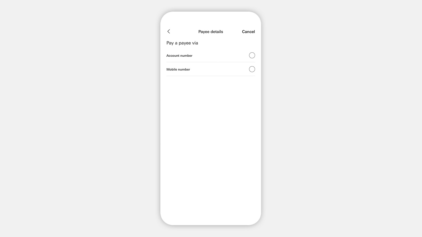 Using HSBC HK Mobile Banking app Send money with FPS step 1