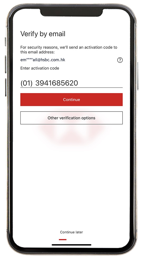 switch your Mobile Security Key to a new phone without old device step3
